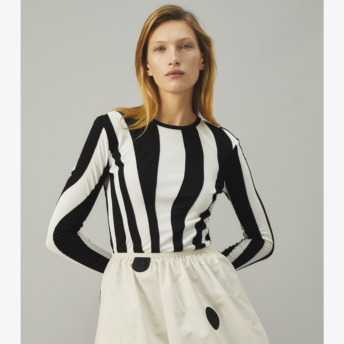 Long-Sleeve Jersey Top-Black 10 Long-Sleeve Jersey Top-Black