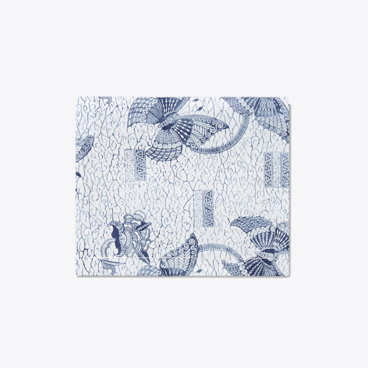 Butterfly Batik Cocktail Napkin, Set of 4-Multi