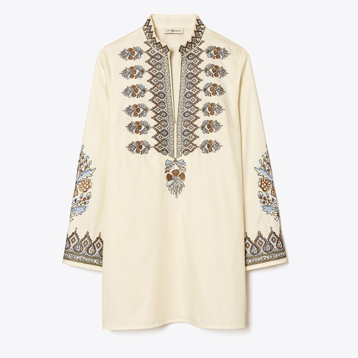 Embroidered Tunic-French Cream 1 Embroidered Tunic-French Cream