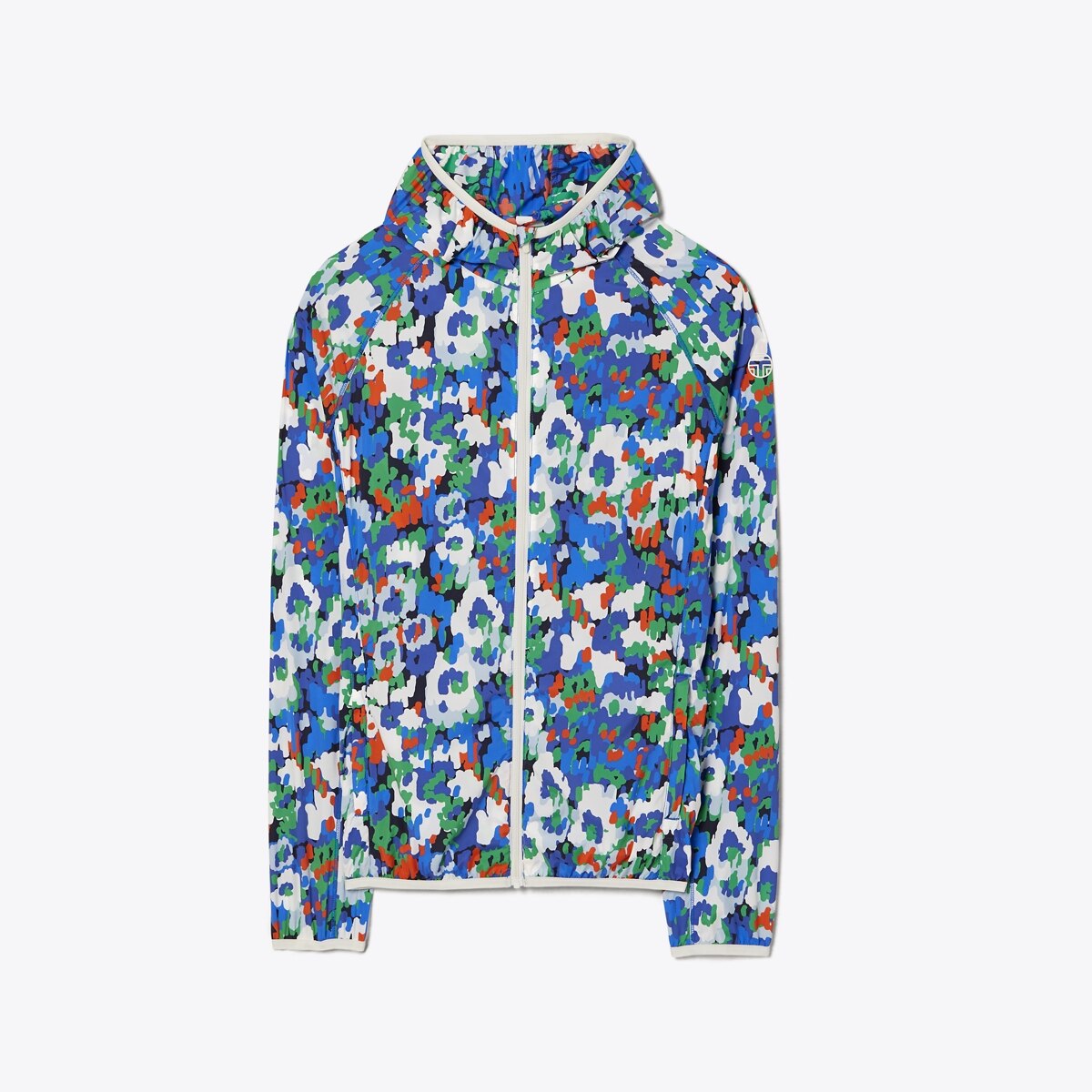 Printed Nylon Packable Jacket-Royale Camo Floral