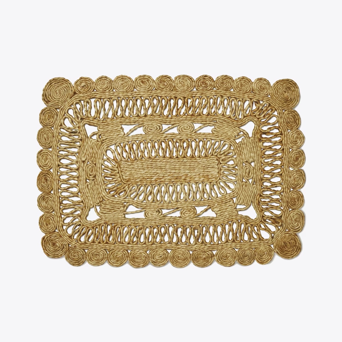 Rectangle Jute Placemat, Set of 4-Natural