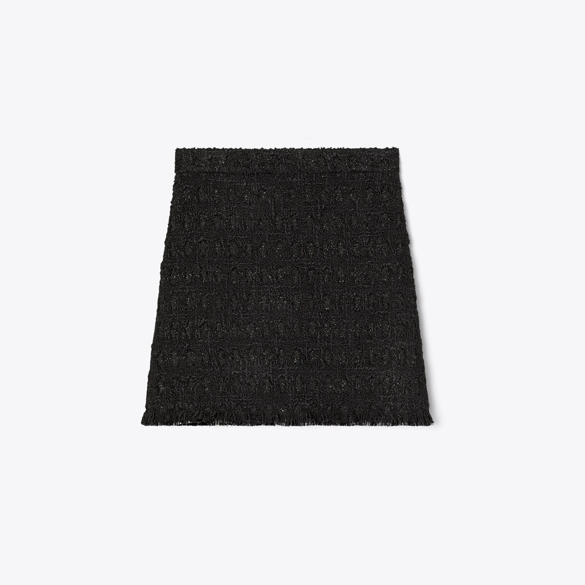 Tinsel Tweed Mini Skirt-Black 1 Tinsel Tweed Mini Skirt-Black