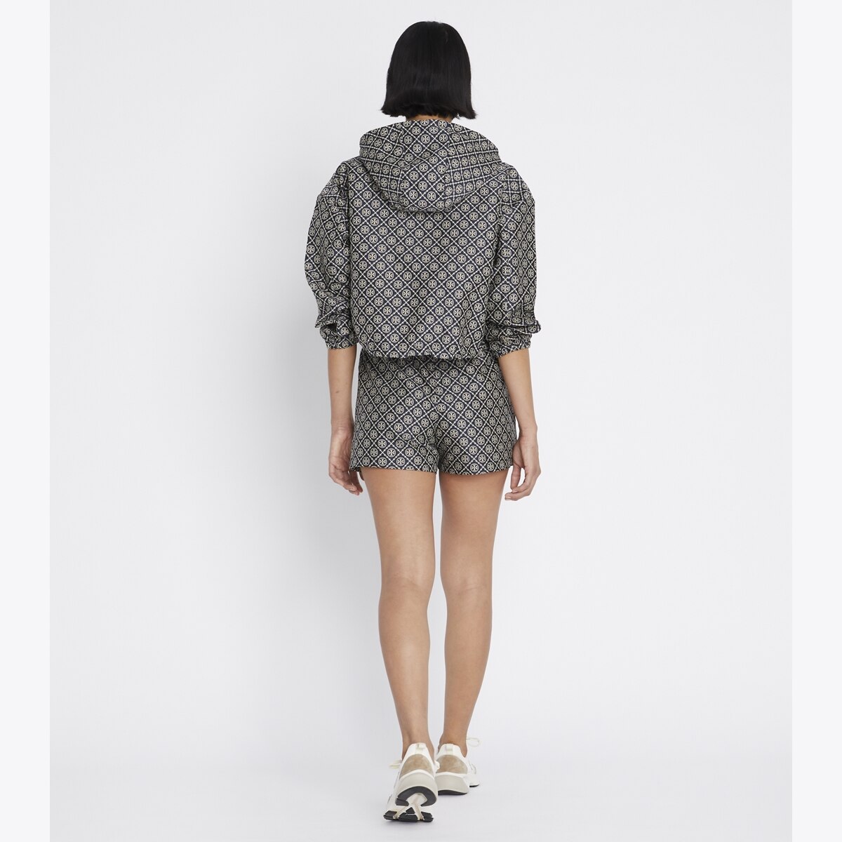 T Monogram Jacquard Short-TORY NAVY T MONOGRAM 10 T Monogram Jacquard Short-TORY NAVY T MONOGRAM