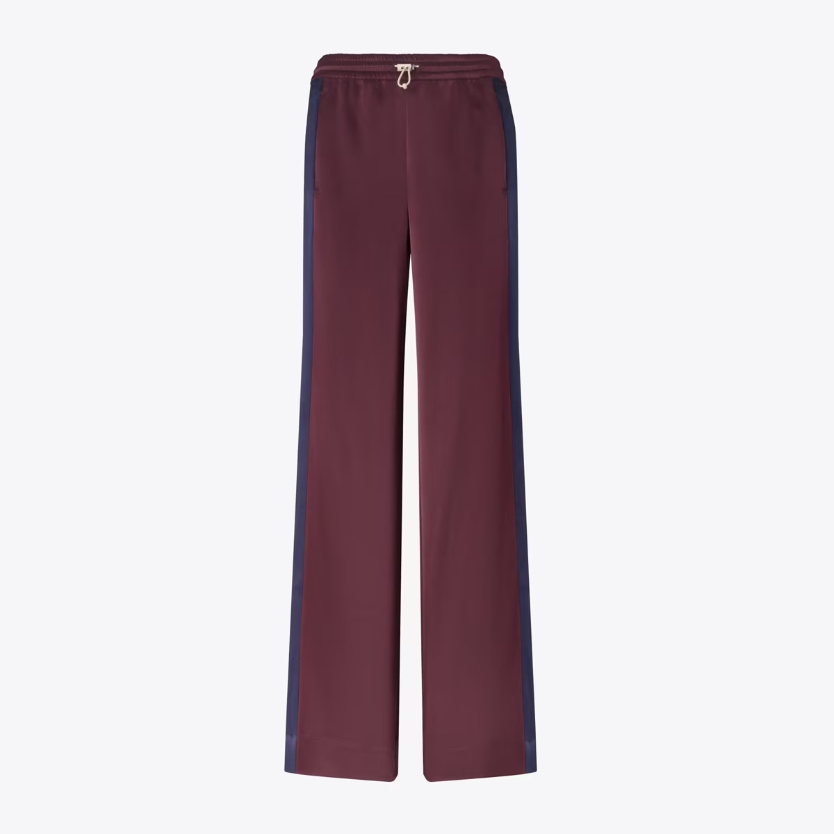 Satin Track Pant-Winetasting / Tory Navy 1 Satin Track Pant-Winetasting / Tory Navy