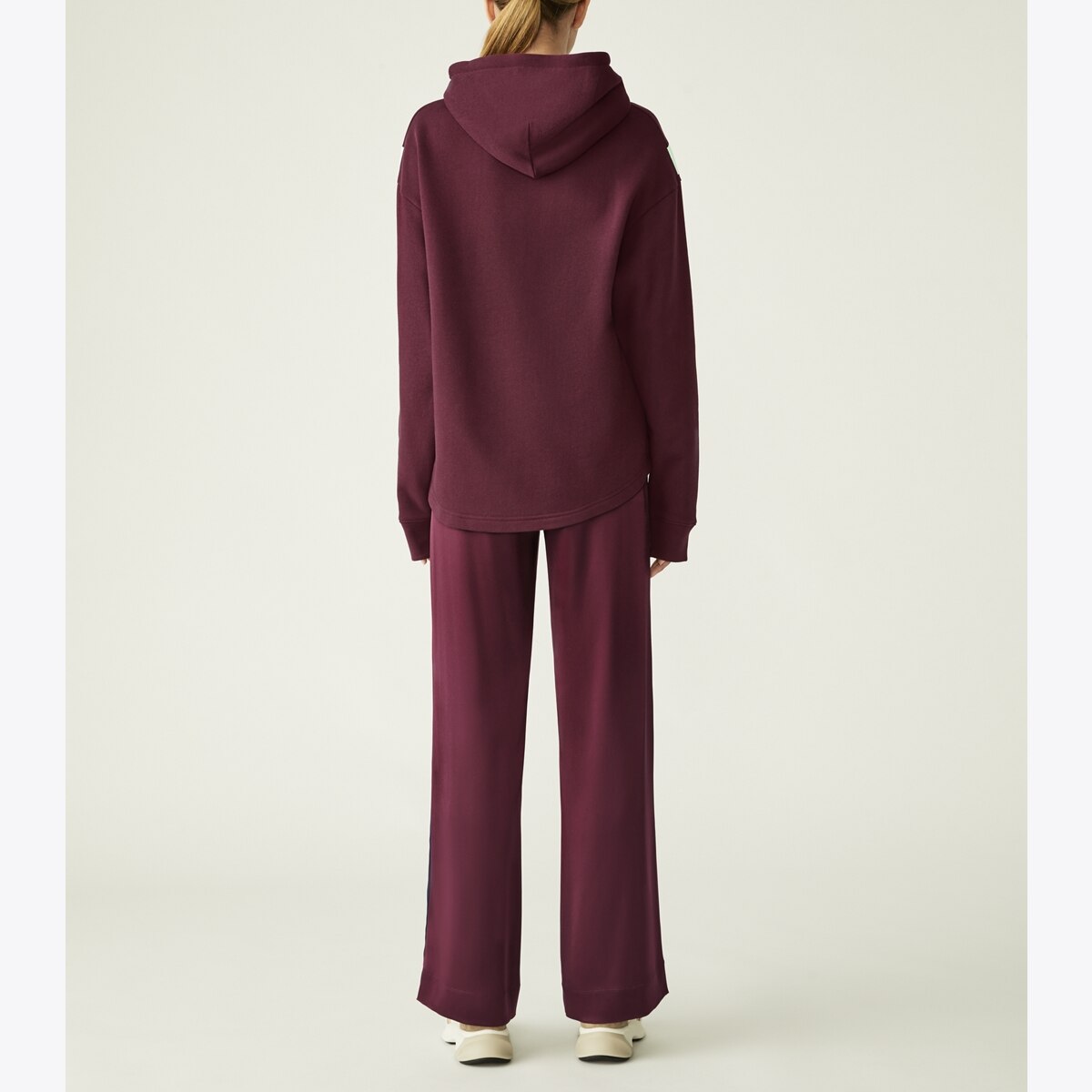 Satin Track Pant-Winetasting / Tory Navy 13 Satin Track Pant-Winetasting / Tory Navy