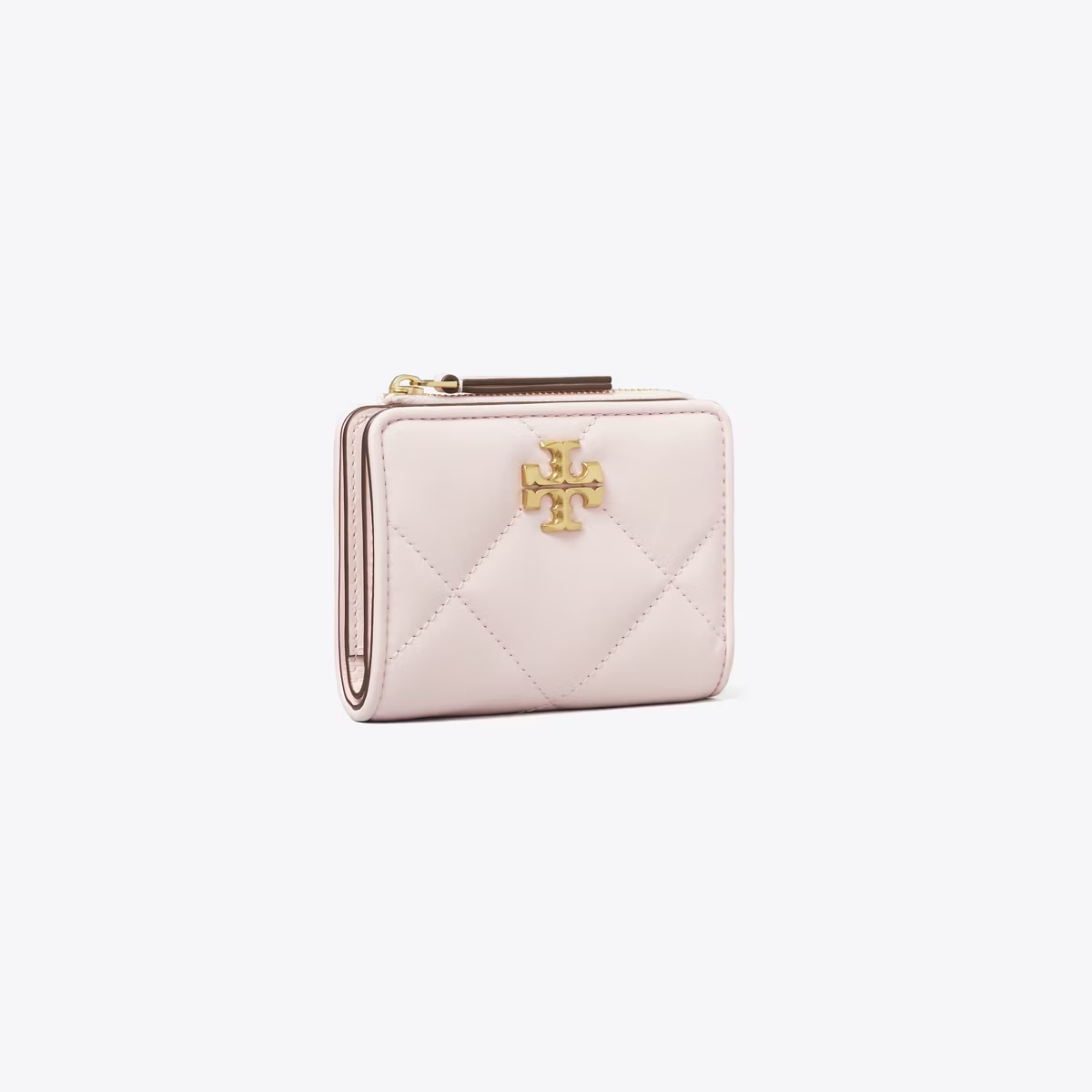 Kira Diamond Quilt Bi-Fold Wallet-Rose Salt 1 Kira Diamond Quilt Bi-Fold Wallet-Rose Salt