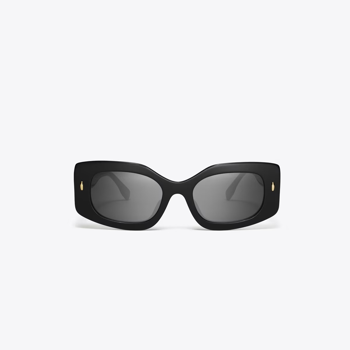 Miller Rectangle Sunglasses-BLACK/DARK GREY 1 Miller Rectangle Sunglasses-BLACK/DARK GREY