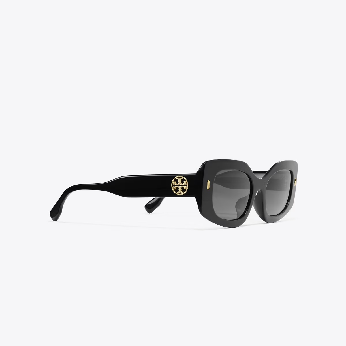 Miller Rectangle Sunglasses-BLACK/DARK GREY 12 Miller Rectangle Sunglasses-BLACK/DARK GREY