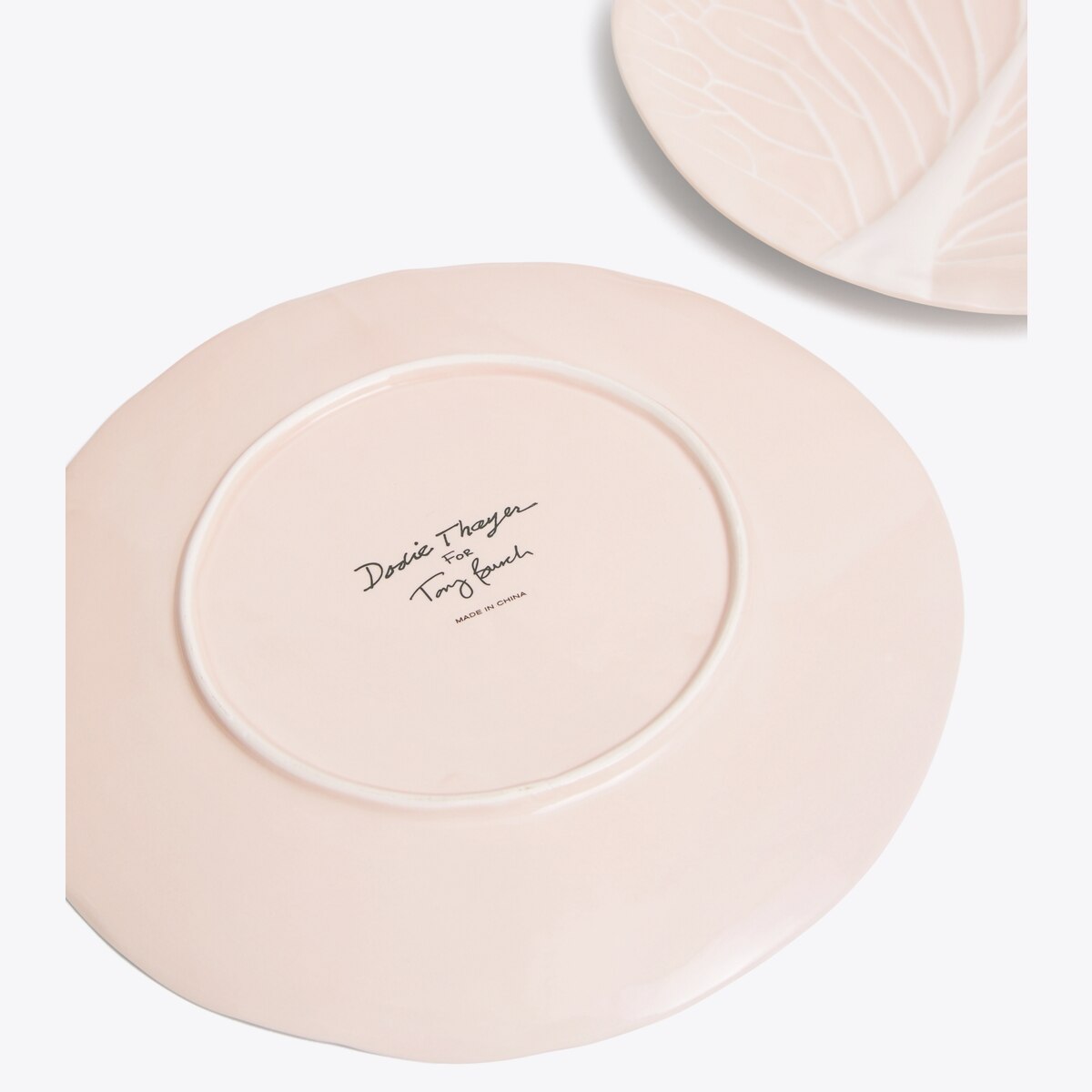 Lettuce Ware Dinner Plate, Set of 2-Pale Pink 11 Lettuce Ware Dinner Plate, Set of 2-Pale Pink