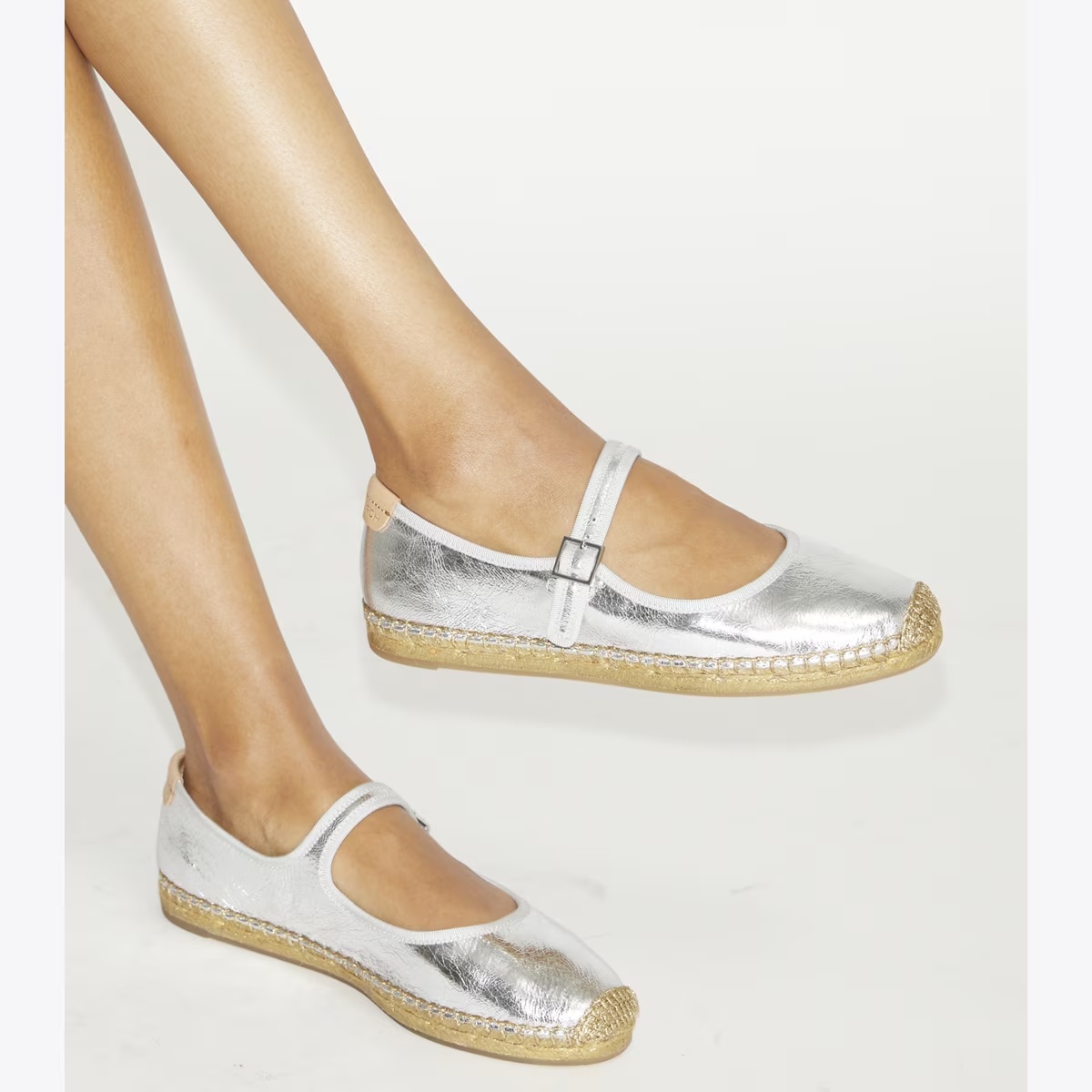 Mary Jane Espadrille-SILVER / GRAY / NATURAL 9 Mary Jane Espadrille-SILVER / GRAY / NATURAL