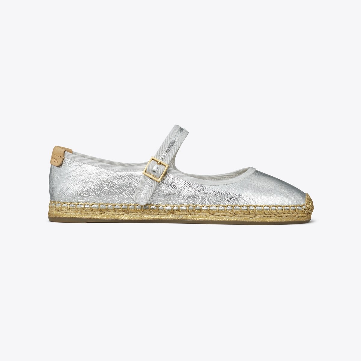 Mary Jane Espadrille-SILVER / GRAY / NATURAL 10 Mary Jane Espadrille-SILVER / GRAY / NATURAL