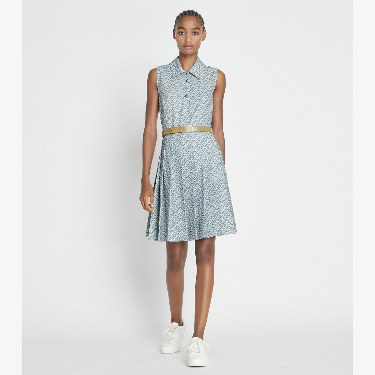 Printed Performance Golf Dress-Small T Monogram 9 Printed Performance Golf Dress-Small T Monogram