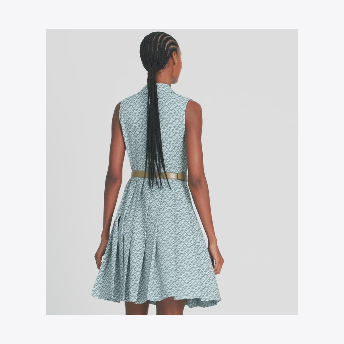 Printed Performance Golf Dress-Small T Monogram 11 Printed Performance Golf Dress-Small T Monogram