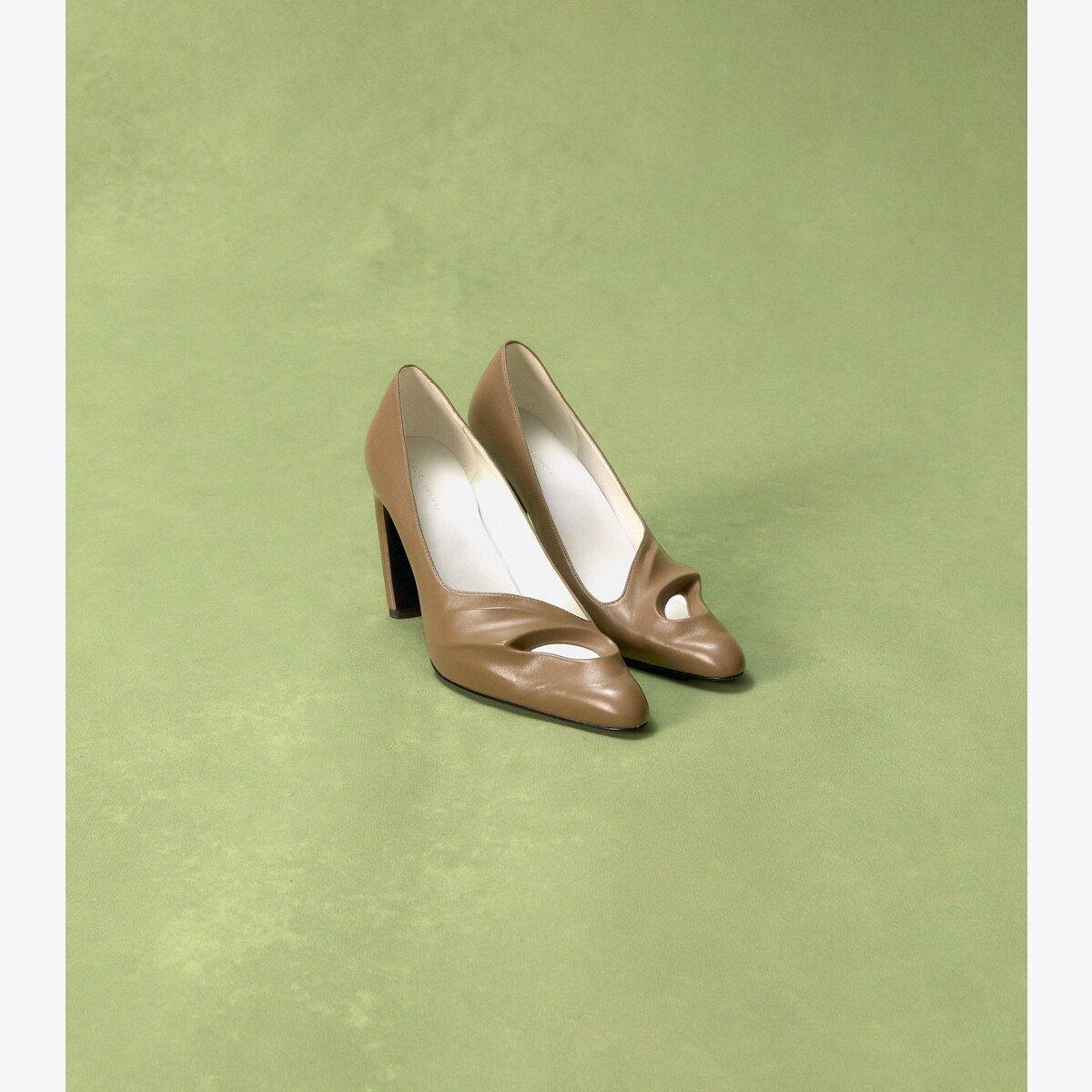 Sculpted Peep-Toe Pump-SOFT ACORN 24 Sculpted Peep-Toe Pump-SOFT ACORN