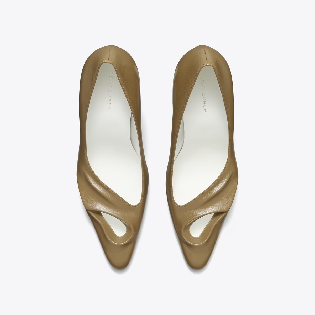 Sculpted Peep-Toe Pump-SOFT ACORN 23 Sculpted Peep-Toe Pump-SOFT ACORN