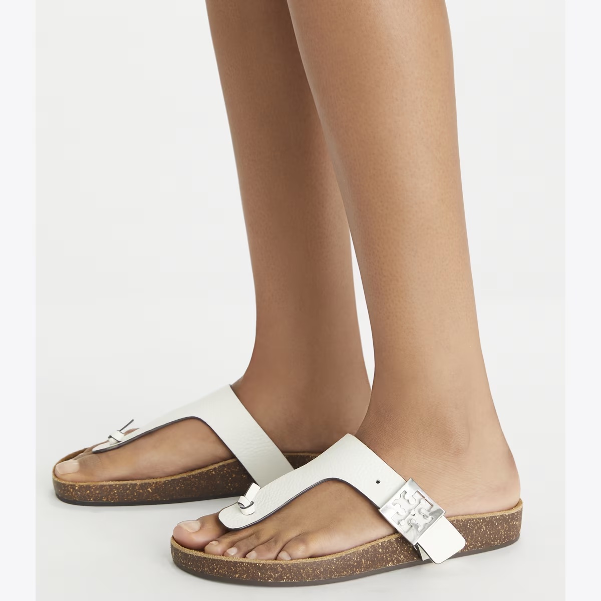 Mellow T-Strap Sandal-BLANC / LIGHT OAK 8 Mellow T-Strap Sandal-BLANC / LIGHT OAK