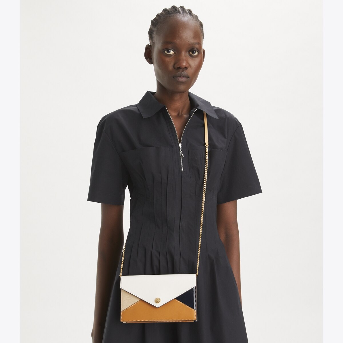 Leather Envelope Crossbody-Blanc Multi 7 Leather Envelope Crossbody-Blanc Multi